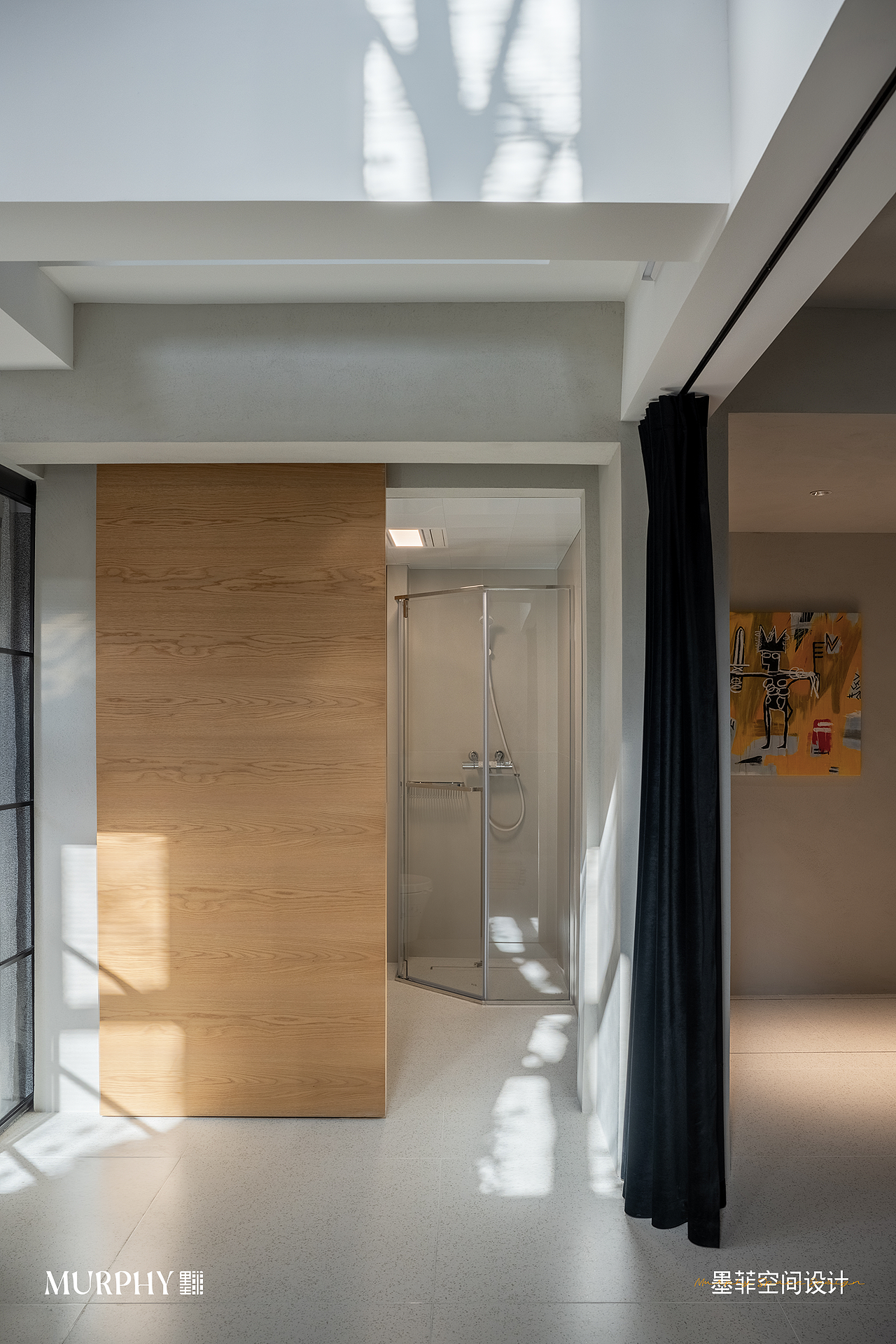 △早上太阳可以照进负一层卫生间