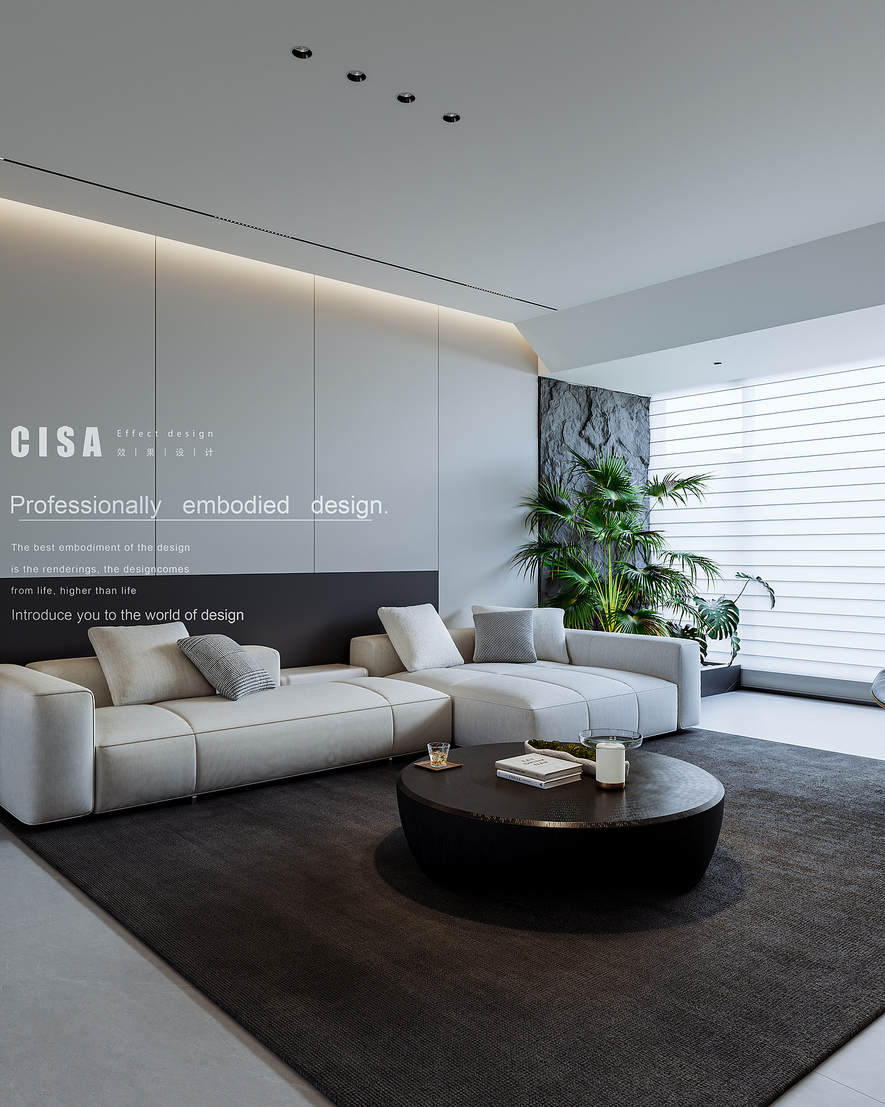 现代黑白灰（图ZMzgyMzAwODQw） - 家装设计 - 站酷设计师小宇宙Oo原创素材 - 站酷ZCOOL