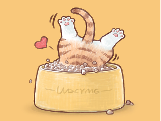 猫咪与食物的羁绊