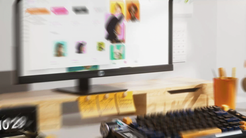 C4D动态学员三里- 瀚文键盘动态练习