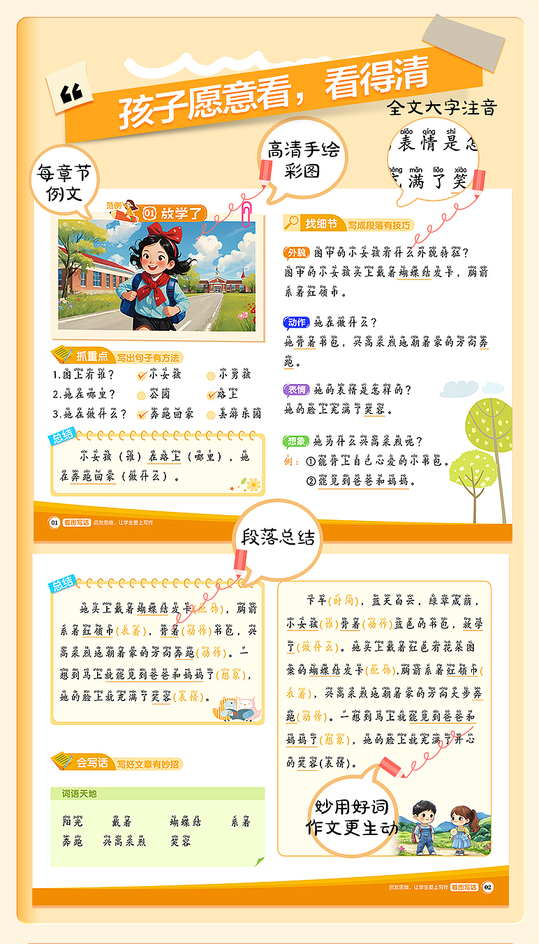 一二年级看图写话，有这一本就够了！