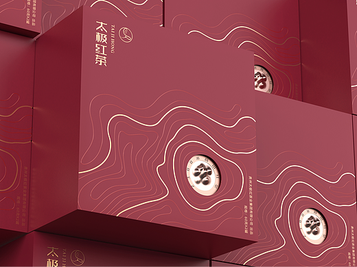 智圆行方x贵州太极红茶包装