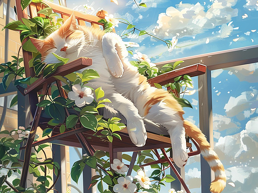 可爱的猫咪