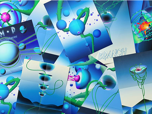 半球之城 插画设计