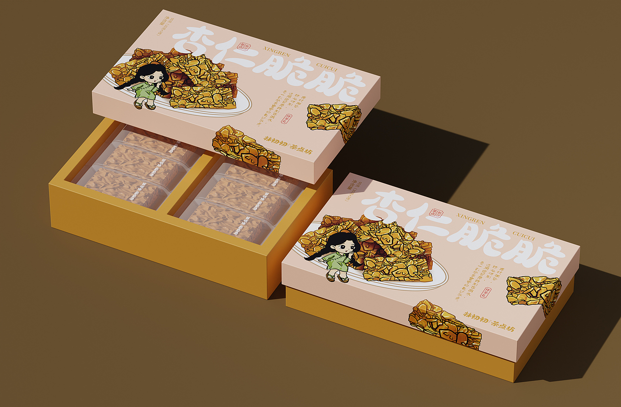 打造特产圈的黑马—林初初茶点坊品牌设计(图ZMzgyMzYwNDgw) - 品牌 - 站酷设计师瓦力品牌策划设计原创素材 - 站酷ZCOOL