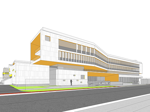 广西路小学SU模型下载
