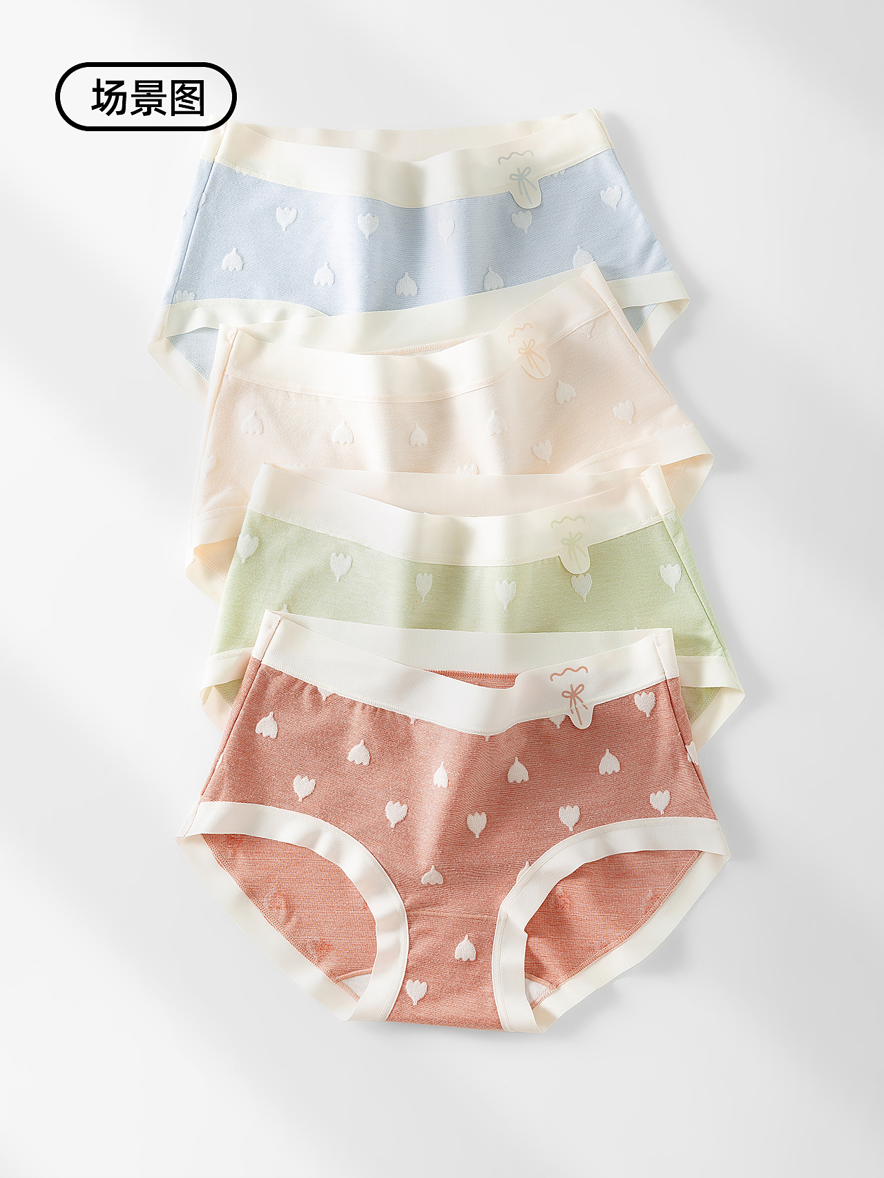 电商产品拍摄丨纯棉内裤 ×爱心提花女士内裤拍摄精修（图ZMzgyMzYzMTEy） - 产品摄影 - 站酷设计师摄影师GM原创素材 - 站酷ZCOOL