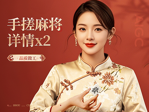 电商丨麻将详情页X2