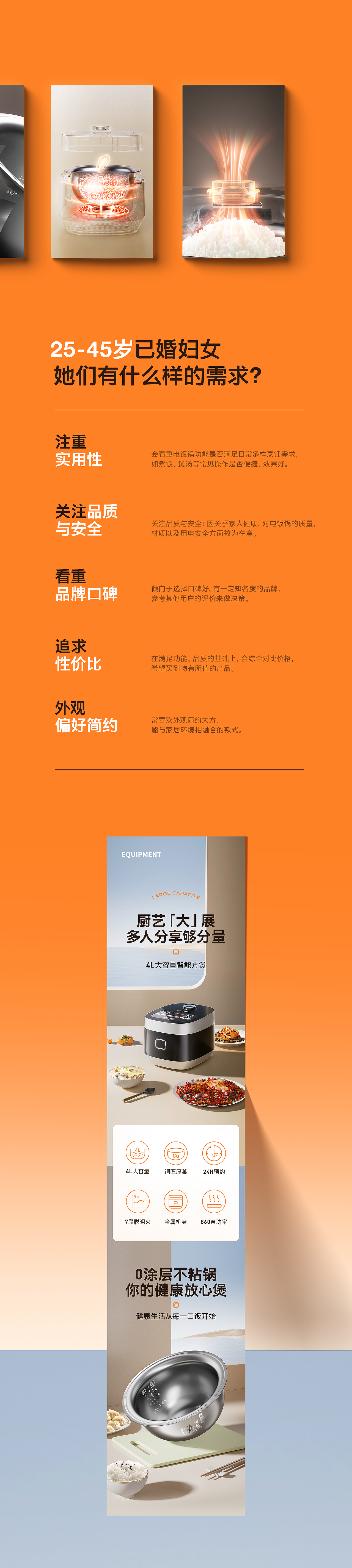 电饭锅详情页 ·视觉分享