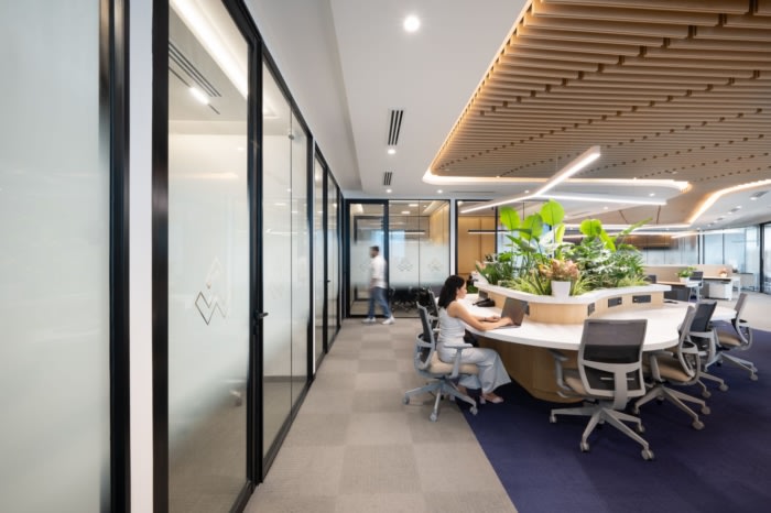 工作空间的设计既具有视觉冲击力 又具有很高的功能性