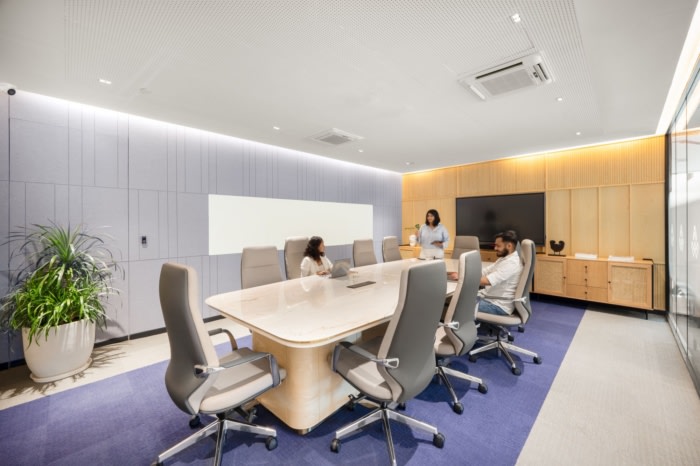 工作空间的设计既具有视觉冲击力 又具有很高的功能性