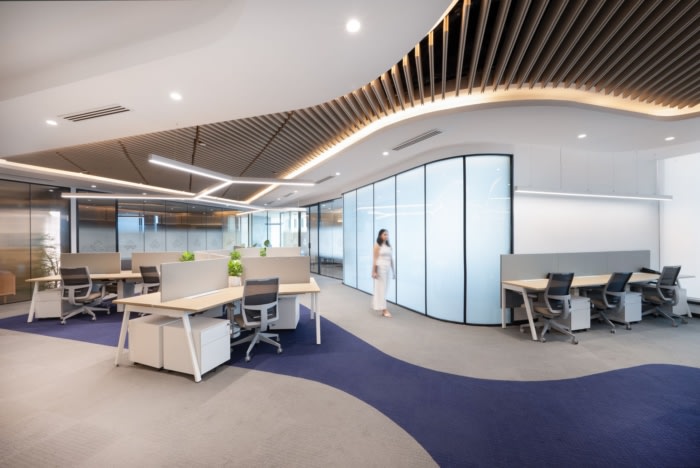 工作空间的设计既具有视觉冲击力 又具有很高的功能性