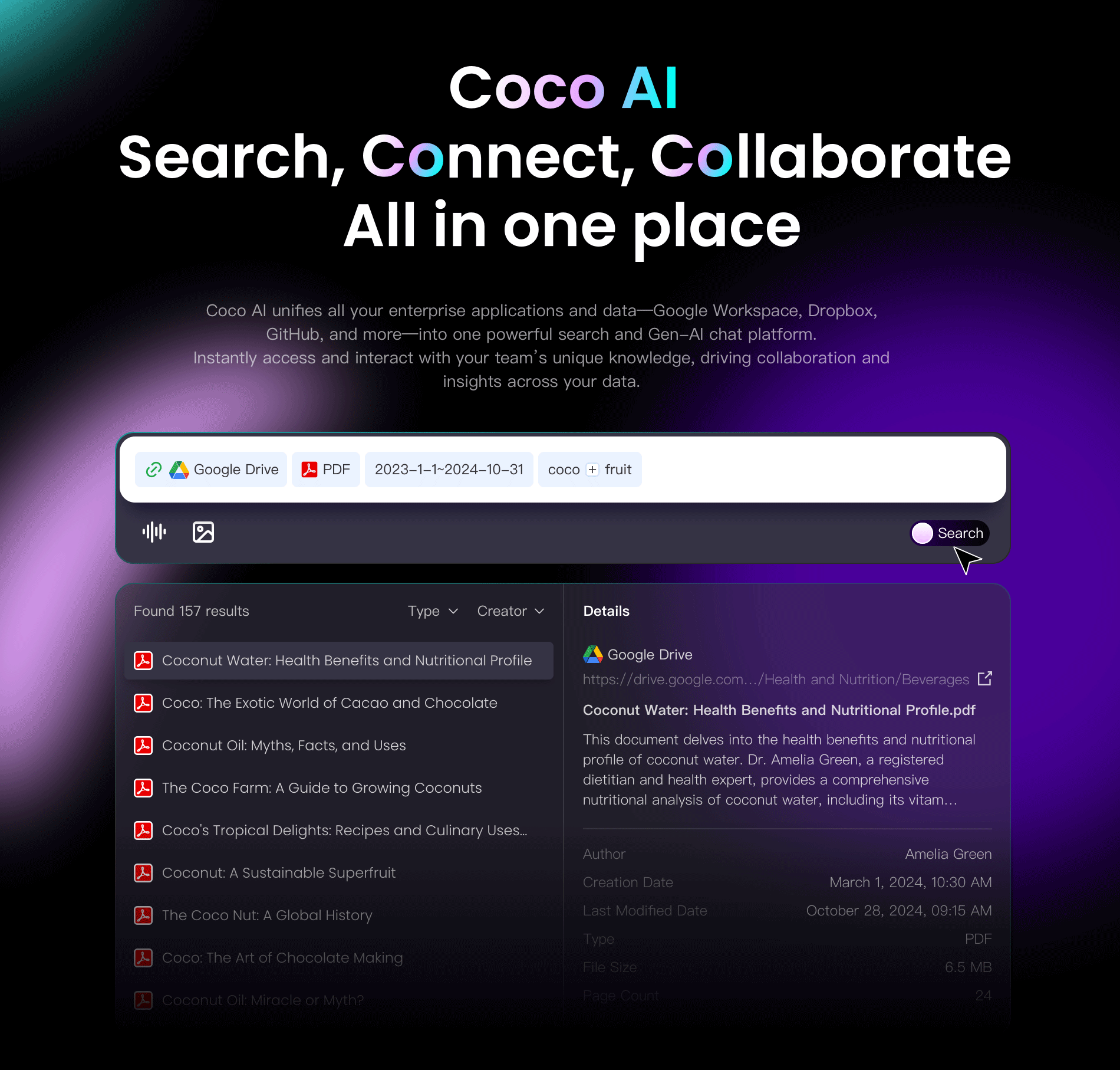 Coco AI - 连接和协作（图ZMzgyNDA2NjIw） - 软件界面 - 站酷设计师9paiii原创素材 - 站酷ZCOOL