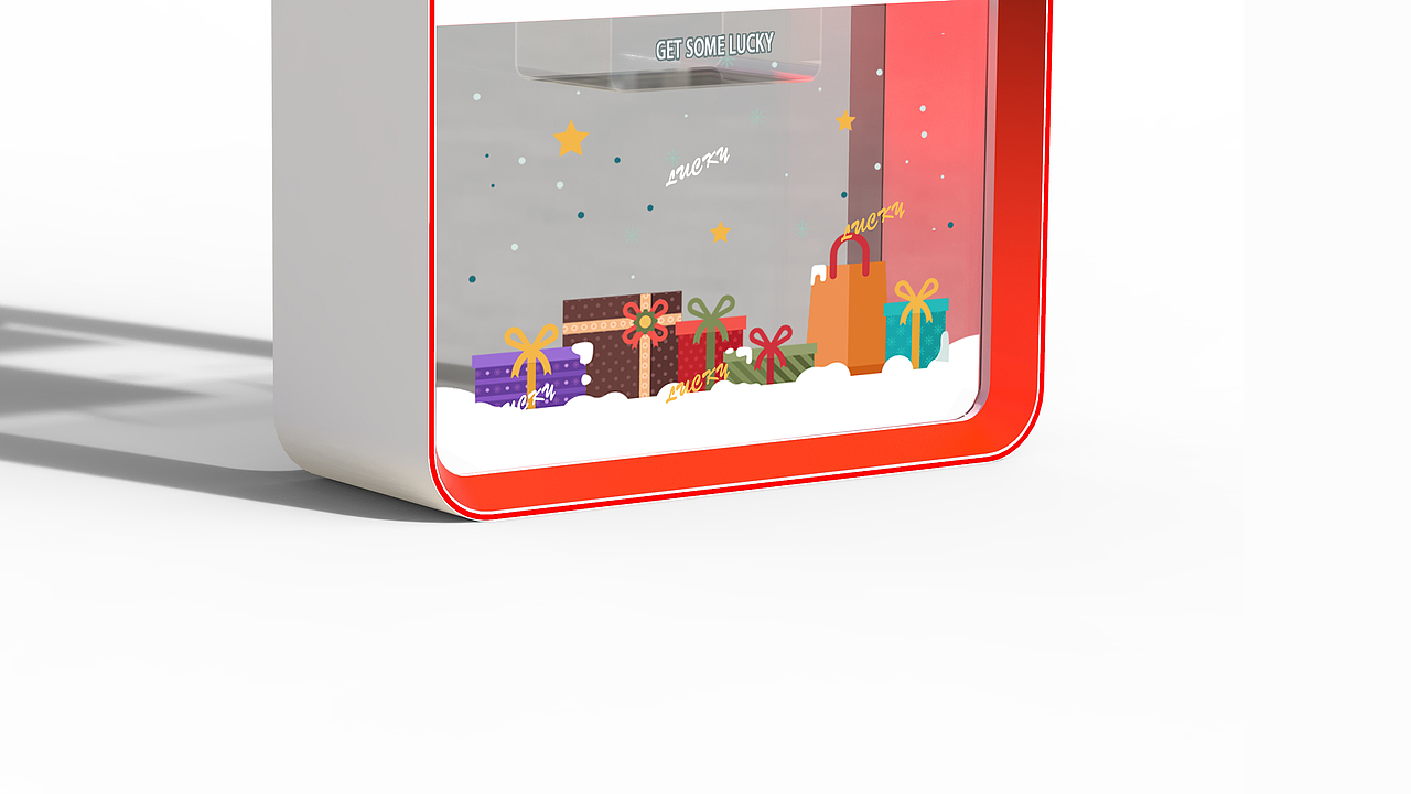 可以通过灯光和贴纸获得不错的营销效果。fancy atmosphere, paster and light have a very good effect.