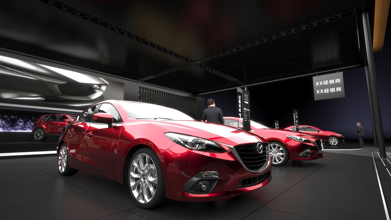 2019年长安马自达B类车展（图ZMzgyNDM5NzY0） - 展陈设计 - 站酷设计师双鱼Finn原创素材 - 站酷ZCOOL