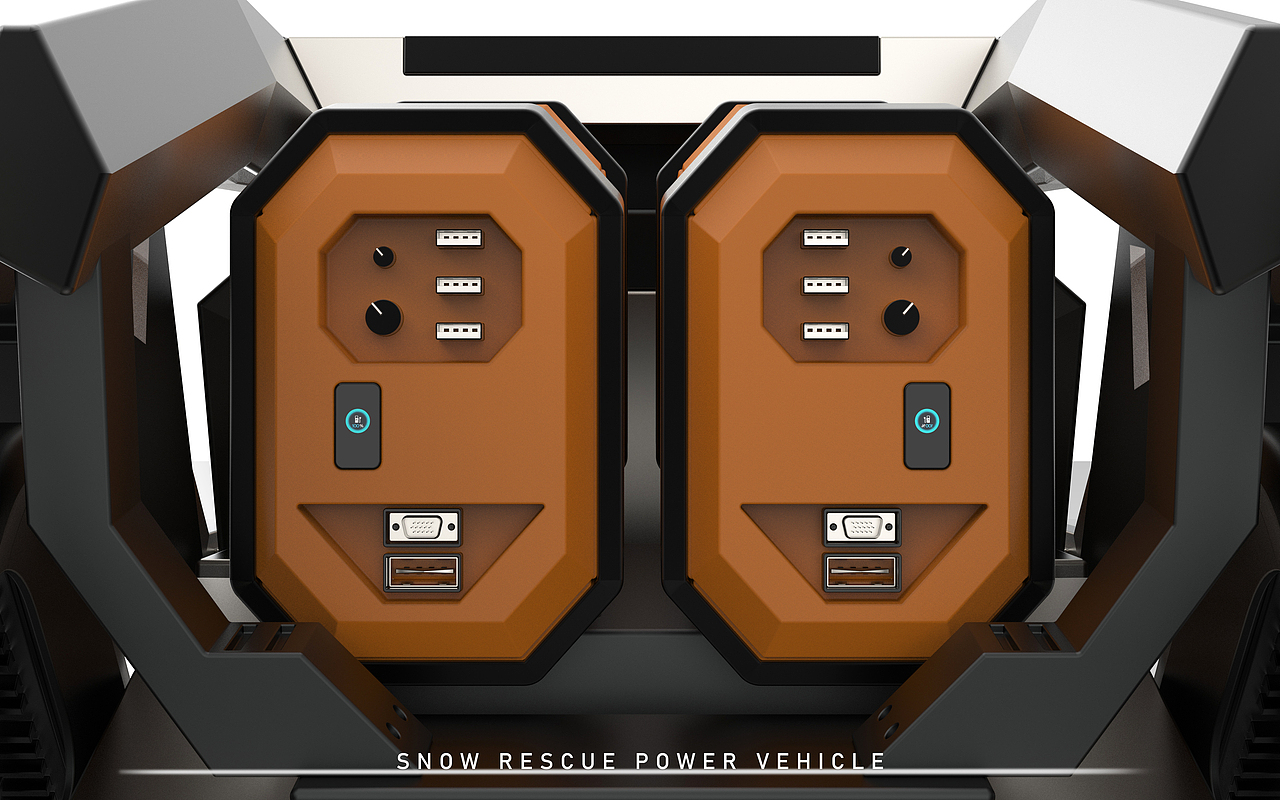 Snow rescue power vehicle / 雪地救援发电车（图ZMzgyNDUwMDcy） - 交通工具 - 站酷设计师幻界行者原创素材 - 站酷ZCOOL