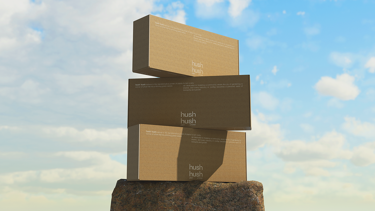 hush-hush绿植品牌｜VISUAL IDENTITY（图ZMzgyNDUyMTcy） - 品牌 - 站酷设计师LyuLyu原创素材 - 站酷ZCOOL