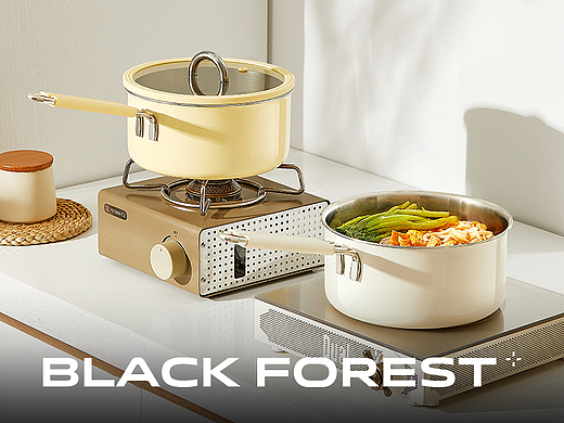 锅具拍摄｜不锈钢陶瓷奶锅