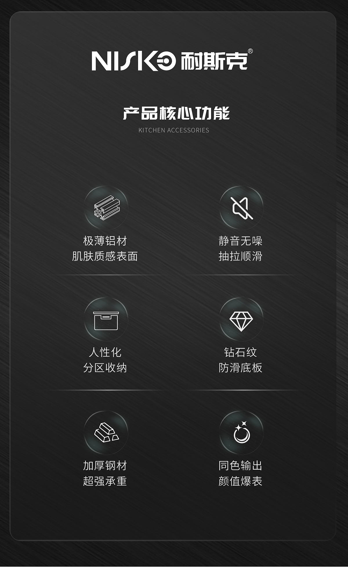 家居五金渲染丨厨房拉篮收纳详情