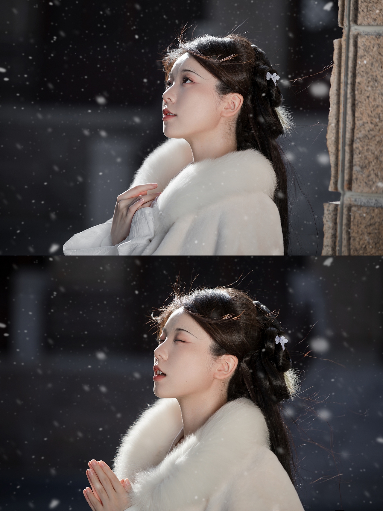 借此瑞雪，祝君如意（图ZMzgyNDU3NzU2） - 人像摄影 - 站酷设计师爱吃大米的猪原创素材 - 站酷ZCOOL