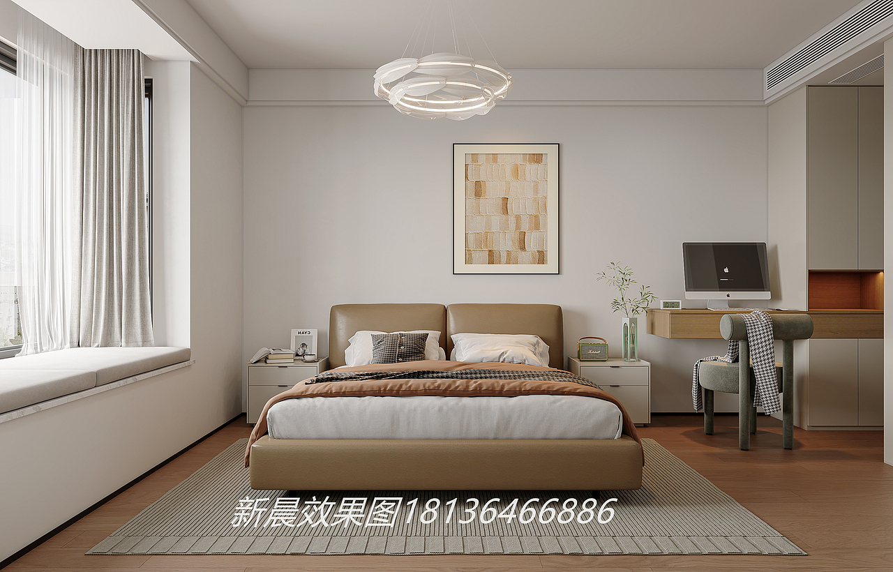 现代客餐厅卧室