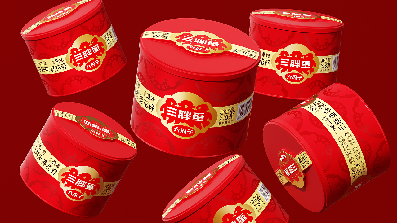 三胖蛋+潘虎｜三个胖蛋的高光时刻（图ZMzgyNDYzODk2） - 包装 - 站酷设计师潘虎设计实验室原创素材 - 站酷ZCOOL