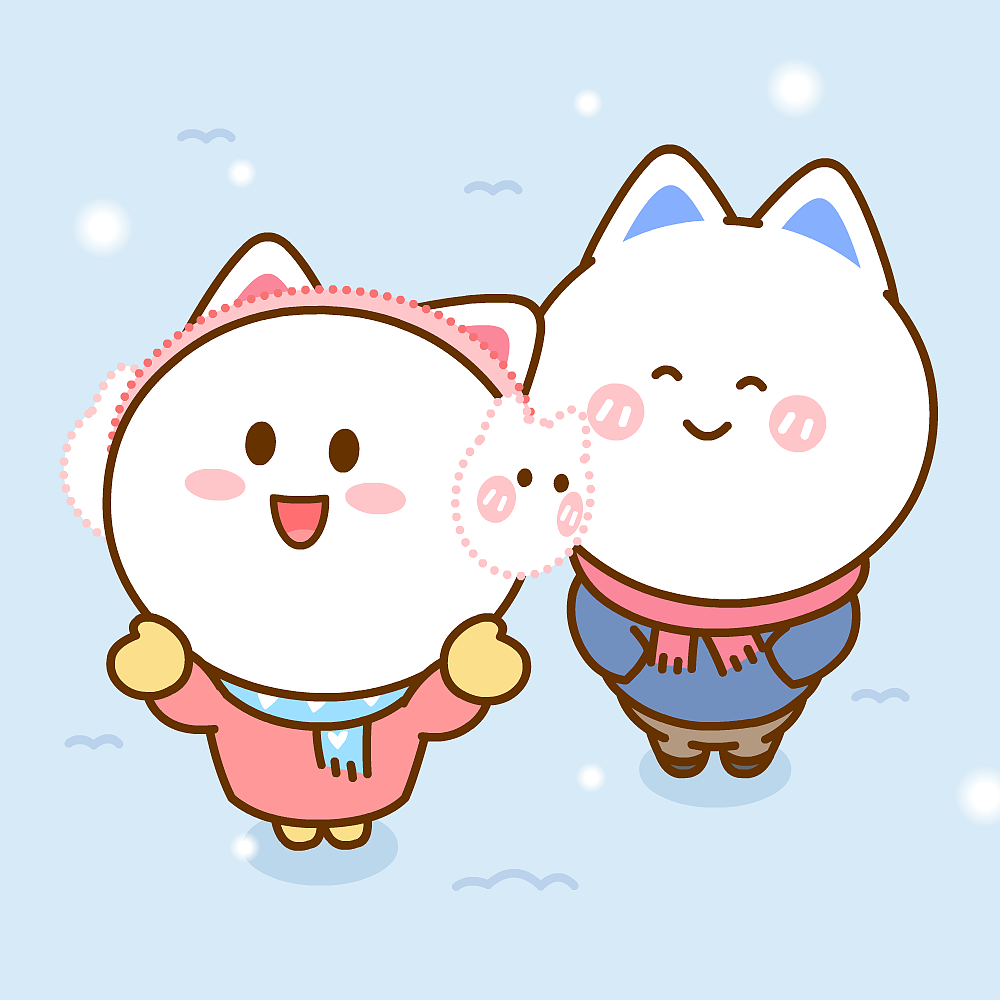 《桃小仙冬季篇》表情包来啦~