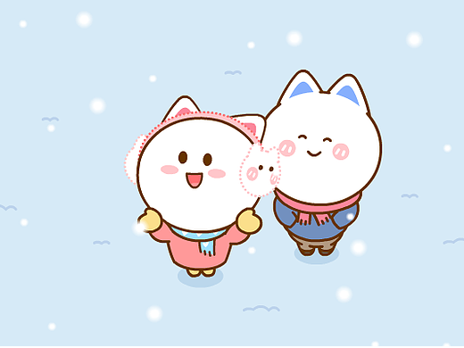 《桃小仙冬季篇》表情包来啦~