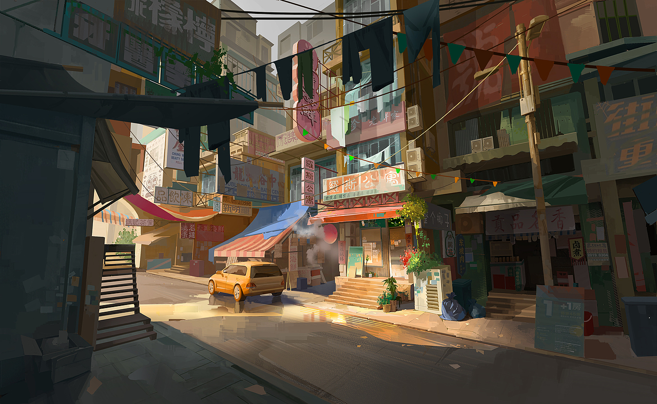 2022年 游戏公司 个人二次元场景原画工作图合集（图ZMzgyNDczODky） - 游戏原画 - 站酷设计师牛悦悦原创素材 - 站酷ZCOOL