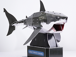 3D仿真动物系列_立体拼图设计