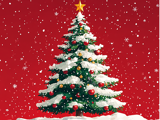 圣誕樹(shù)卡片（個(gè)人主頁(yè)-ZNzEwMjI4Mjg=） - 圖案 - 站酷設(shè)計(jì)師POOKO破殼原創(chuàng)素材 - 站酷ZCOOL