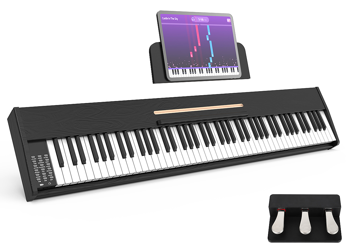 电子琴建模渲染