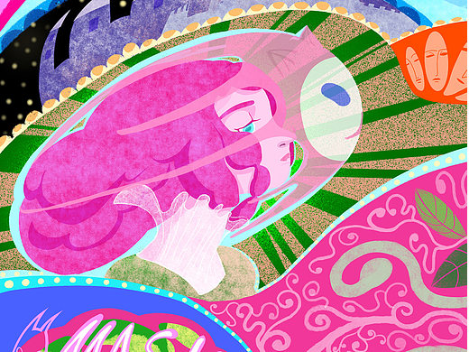 COVER FOR MASK 作品面具的封面