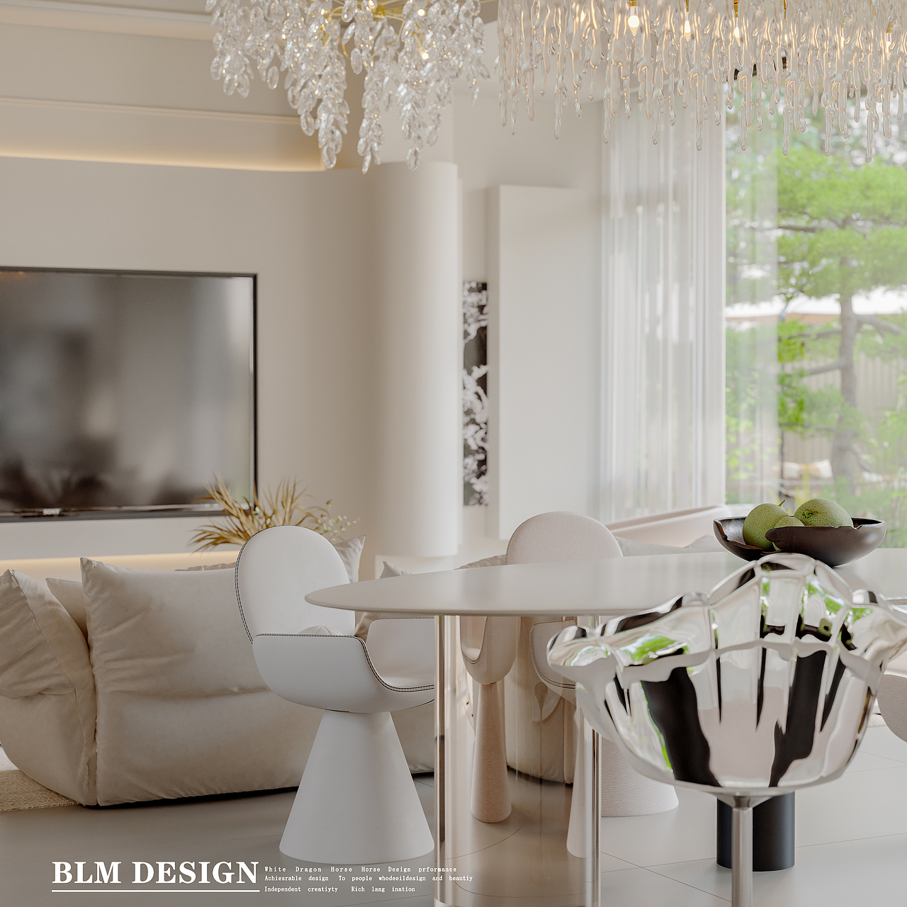 法式奶油风家装设计案例