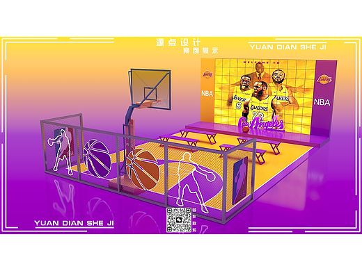 NBA主题场景快闪