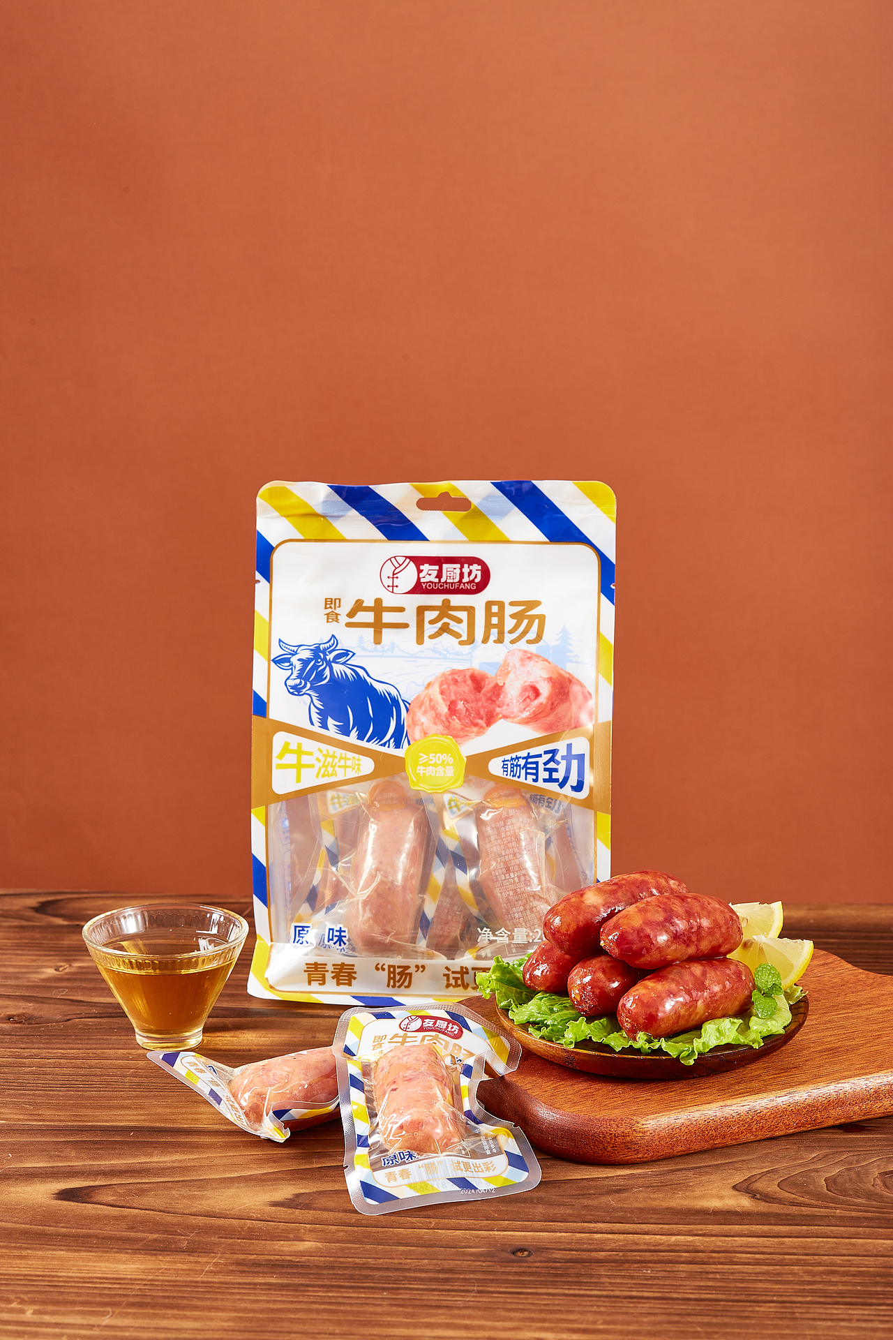 漳州电商美食摄影-即食肉肠摄影拍摄美食产品拍摄