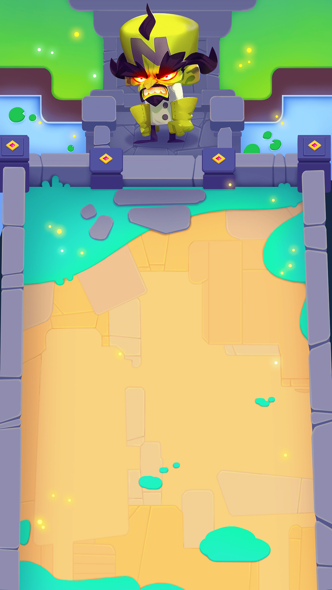 弹幕射击游戏肉鸽roguelike策略战斗超休闲欧美卡通