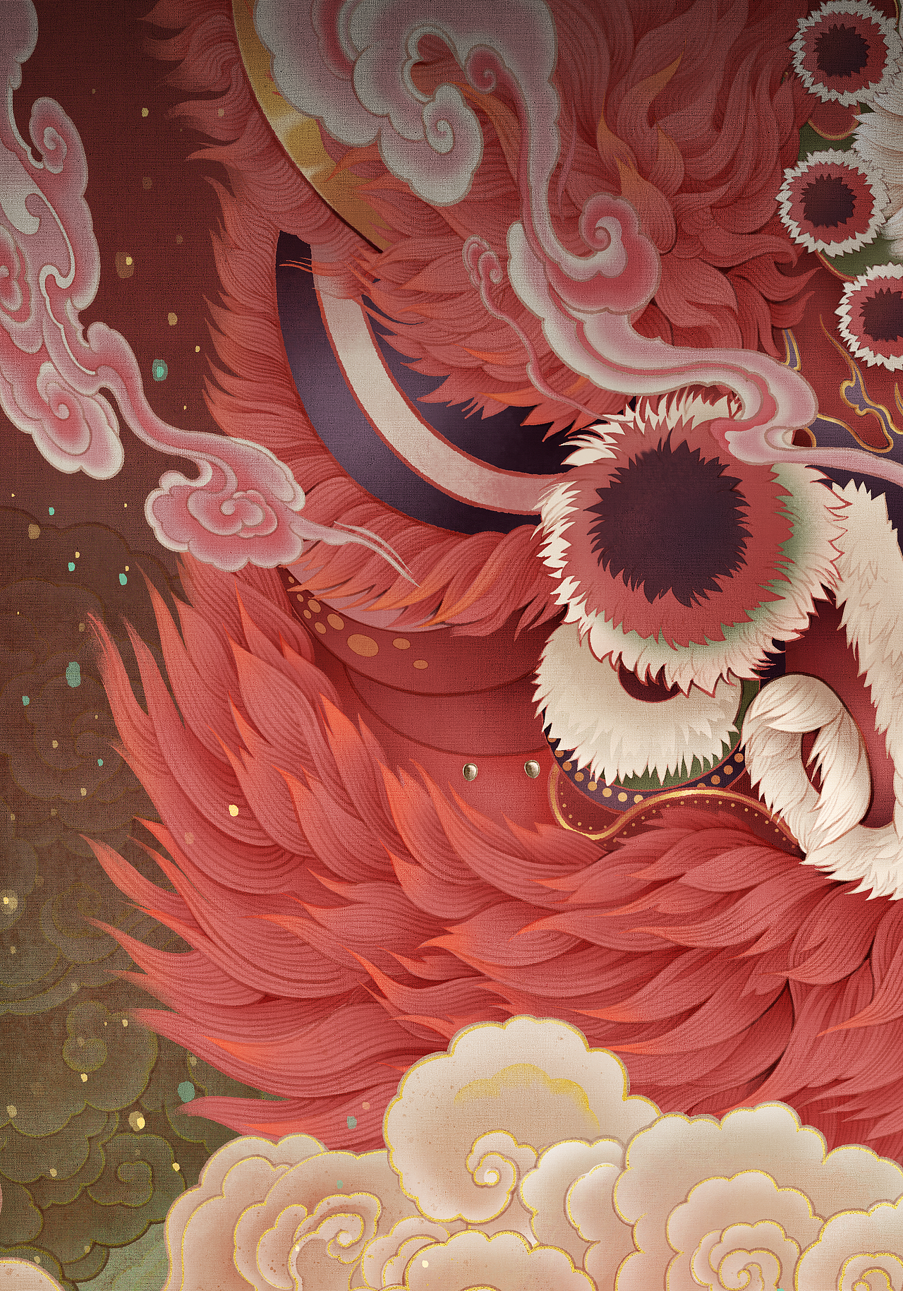 《雄狮少年2》电影艺术海报(图ZMzgyNTMzNTg0) - 商业插画 - 站酷设计师特浓TN原创素材 - 站酷ZCOOL