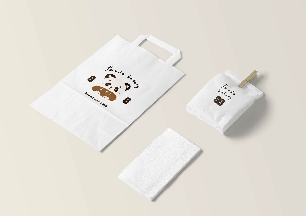 Panda bakery 标志设计（图ZMzgyNTMzOTg0） - Logo - 站酷设计师言彳亍原创素材 - 站酷ZCOOL
