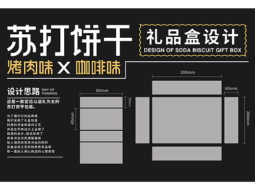 苏打饼干礼品盒设计