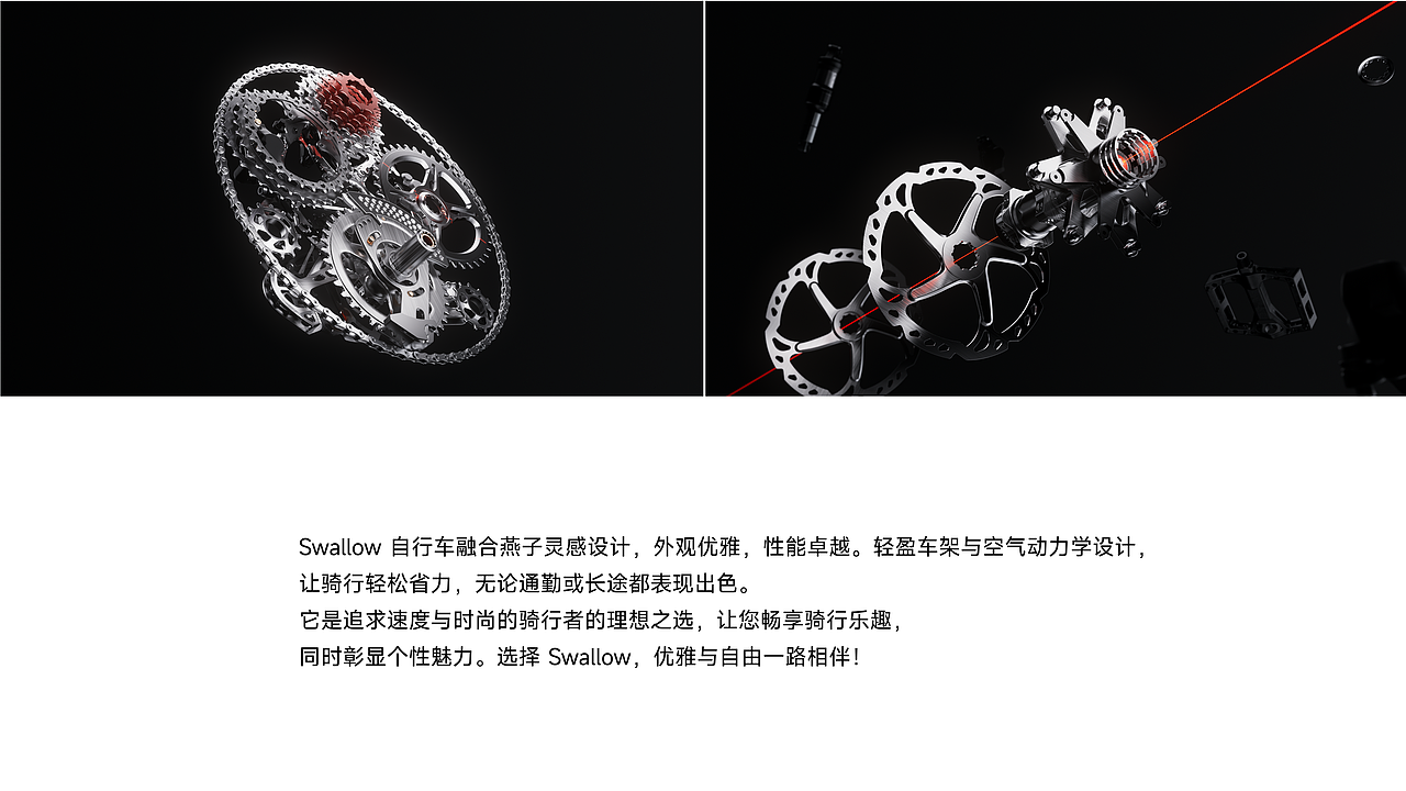 Swallow Bicycle 丨产品动画（图ZMzgyNTQ1MDAw） - 动画/影视 - 站酷设计师糖弎柒原创素材 - 站酷ZCOOL