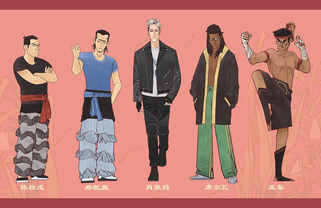 雄狮少年2电影图库绘制