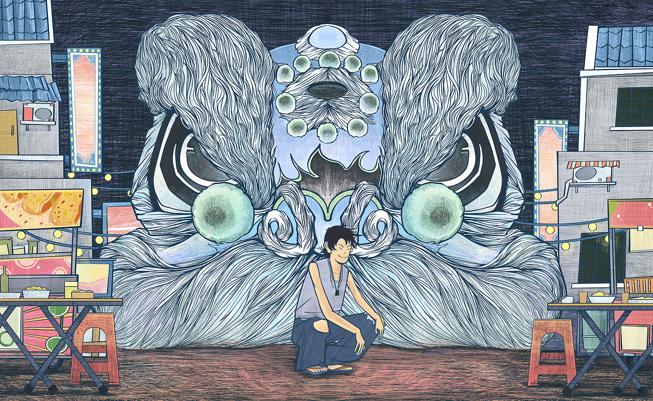 雄狮少年2电影图库绘制