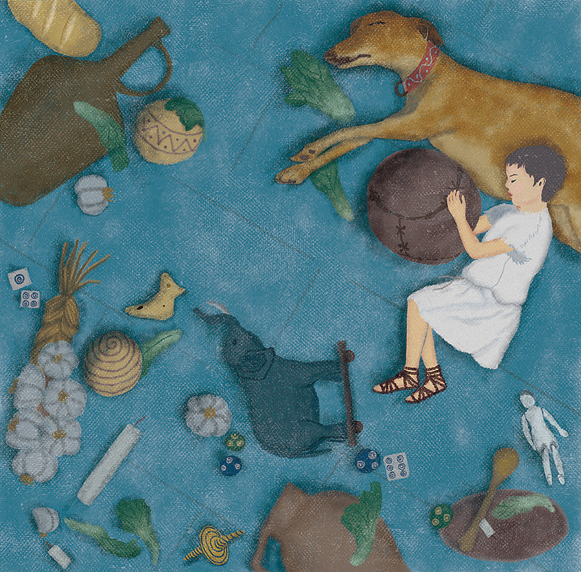 关于中西方童年史的学术图书插图项目(肌理风系列)