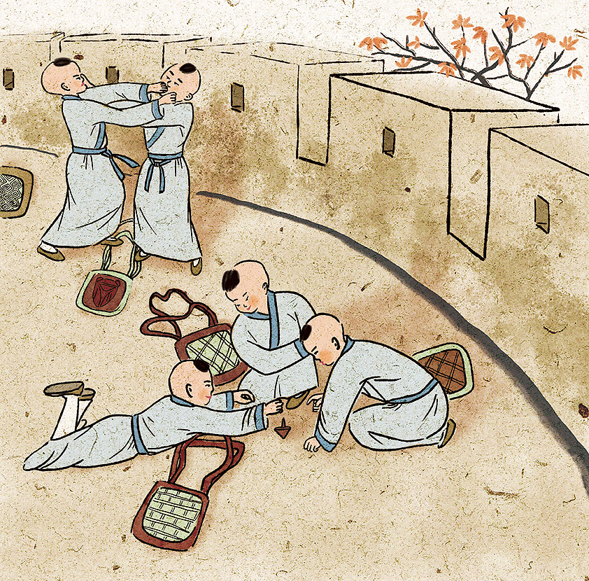 关于中西方童年史的学术图书插图项目(国风系列)