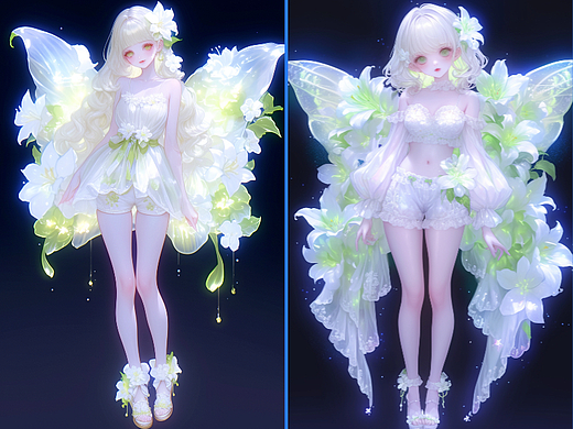 百合花花仙子人物