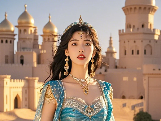 东方女性，异域风情