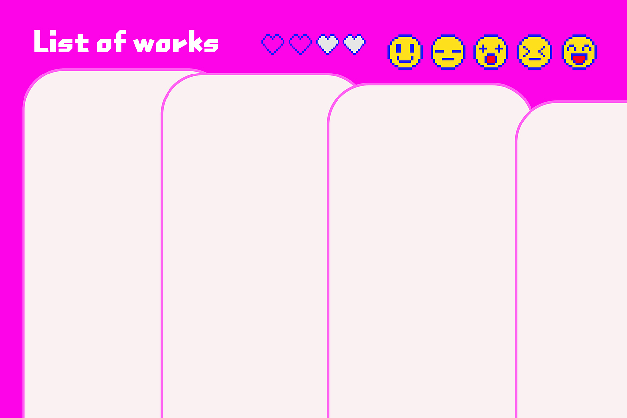 像素风作品集参考