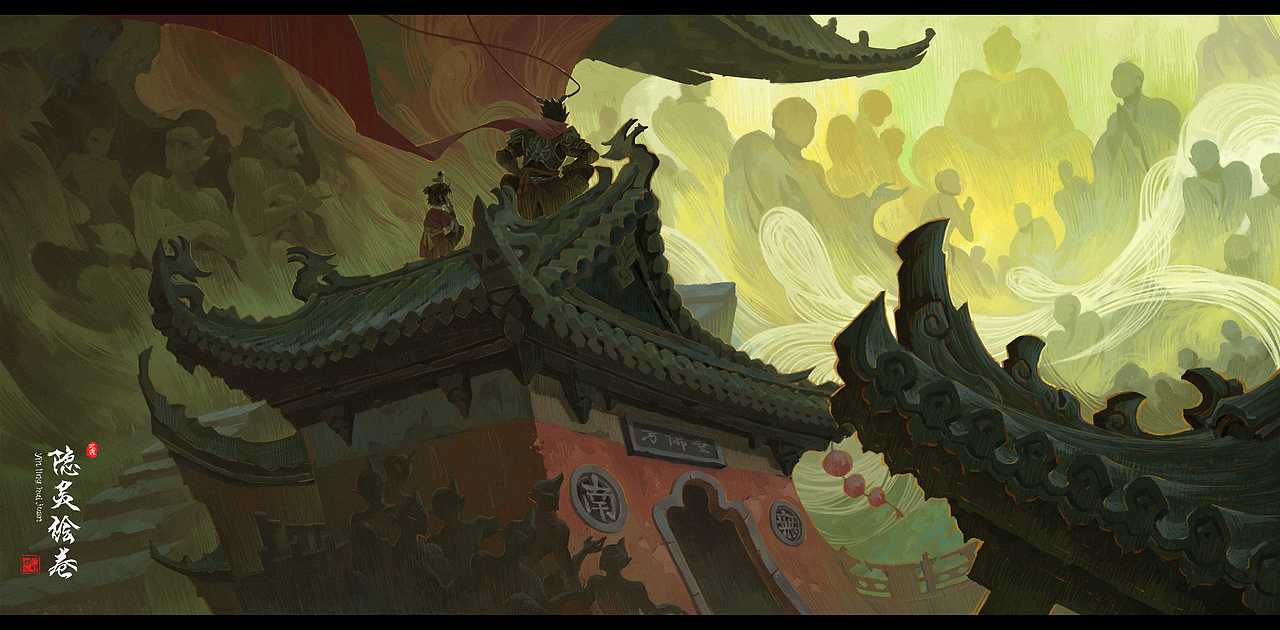 隐灵绘卷（卷一）（图ZMzgyNTgzMDMy） - 商业插画 - 站酷设计师泽舷原创素材 - 站酷ZCOOL