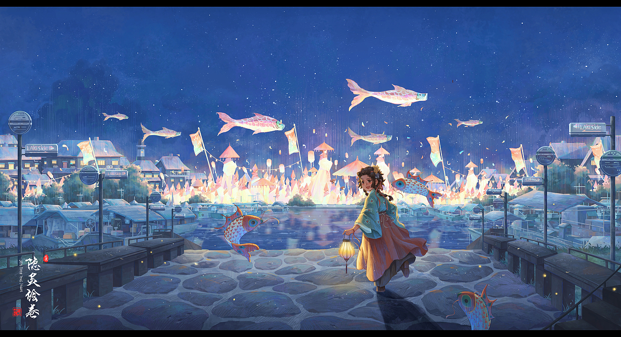 隐灵绘卷（卷一）（图ZMzgyNTgzMDYw） - 商业插画 - 站酷设计师泽舷原创素材 - 站酷ZCOOL